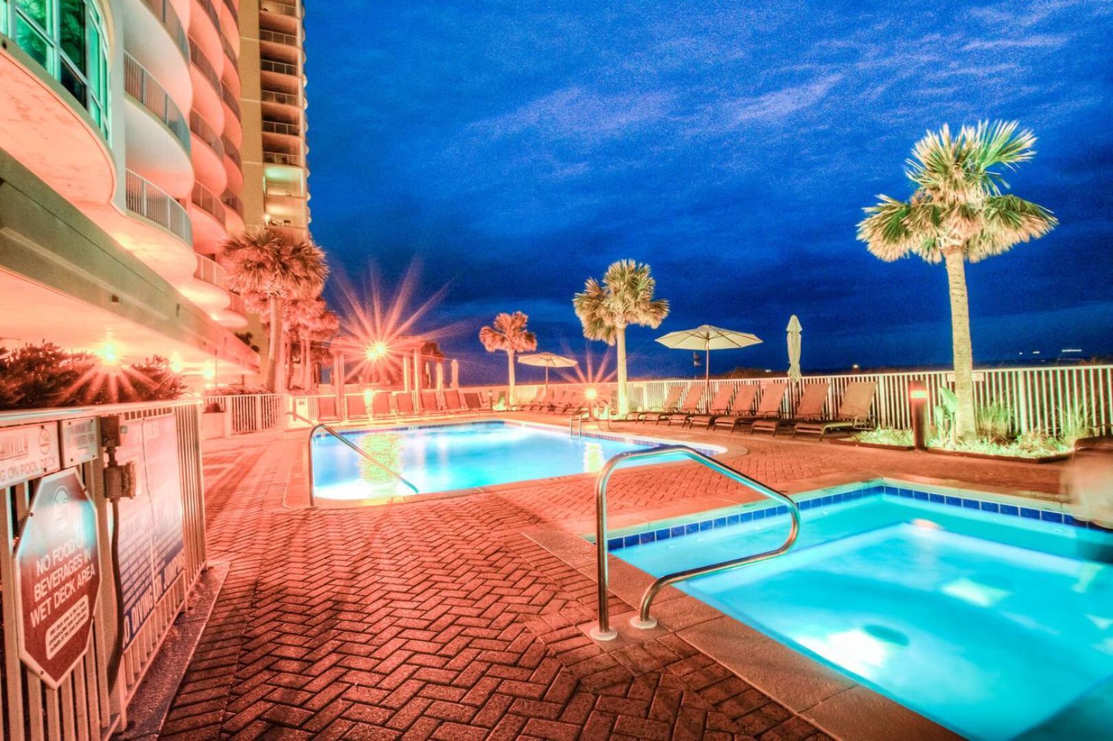 Ocean Villa 404 パナマシティービーチ エクステリア 写真